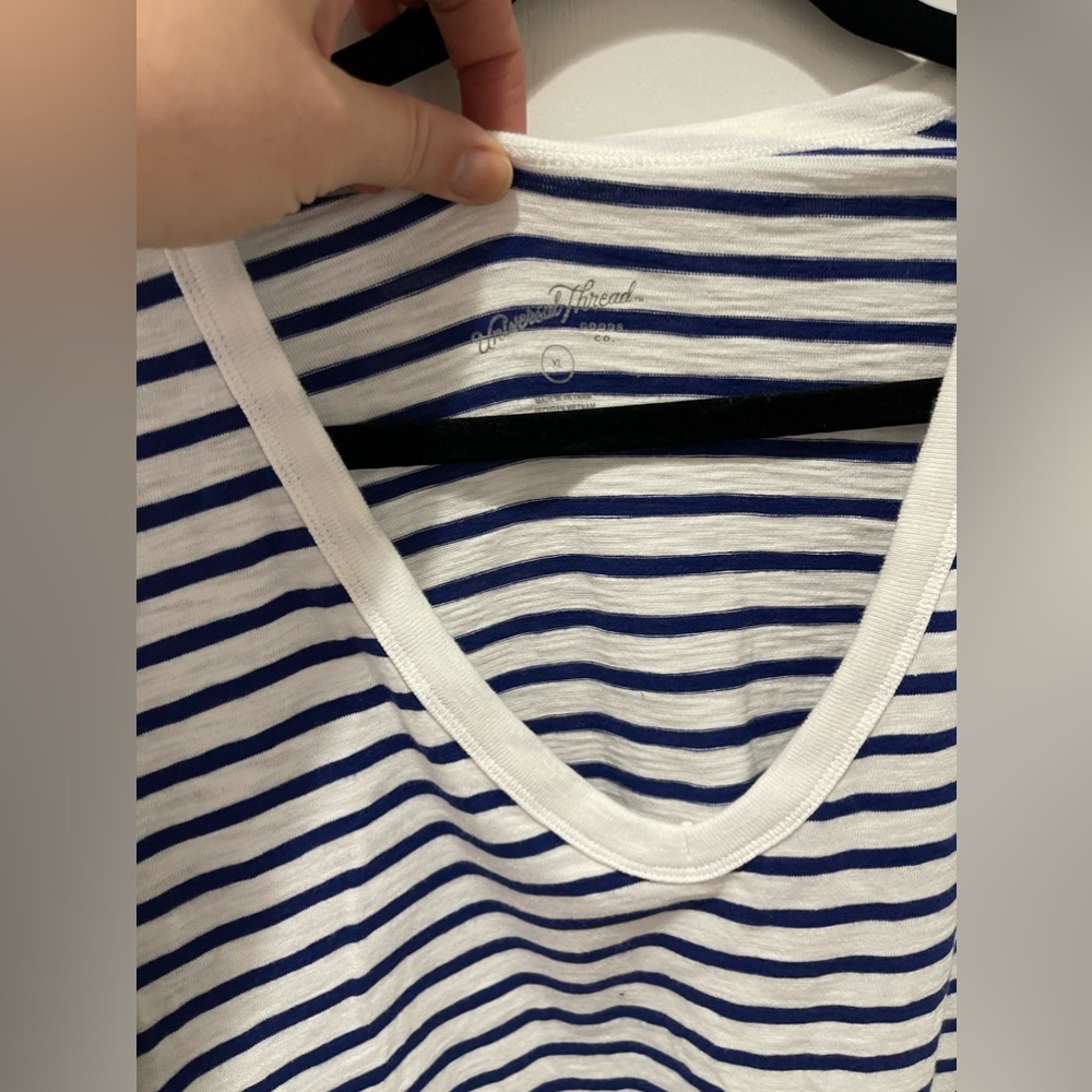 Universal thread Target dress xl blue white stripe - Picture 4 of 4
